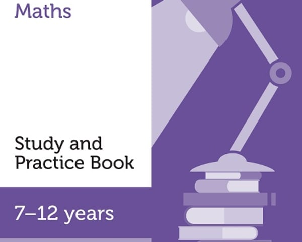11+ Maths Study and Practice Book — cover image