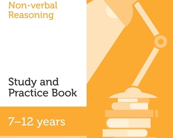 11+ Non-verbal Reasoning Study and Practice Book — cover image
