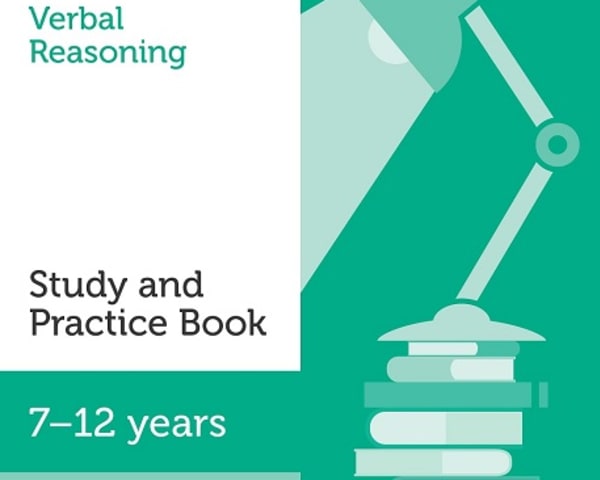 11+ Verbal Reasoning Study and Practice Book — cover image