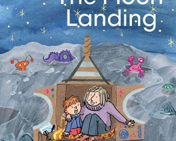 The Moon Landing: My Letters and Sounds Phase Four Phonics Reader — cover image