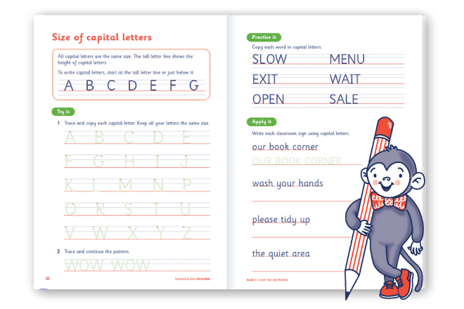 WriteWell Handwriting: Schofield and Sims