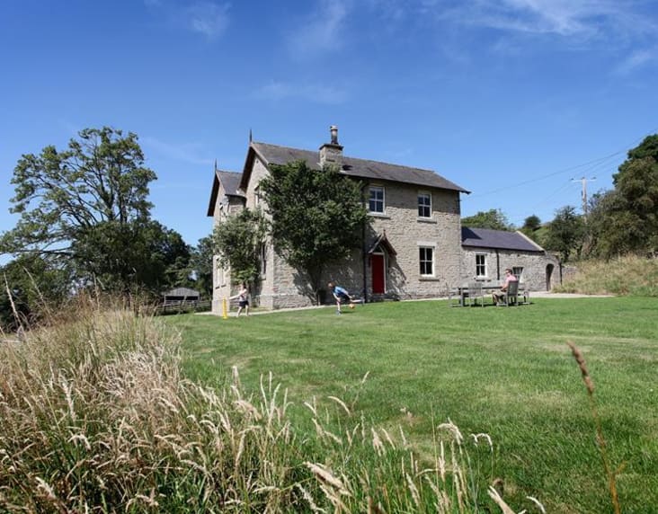 Outside the Old Vicarage