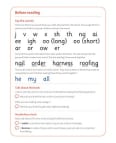 A Good Job: My Letters and Sounds Phase Three Phonics Reader Notes & Guidance
