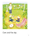 Cam and Kat: My Letters and Sounds Phase Two Phonics Reader Inner Page