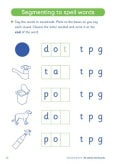 My Letters and Sounds Phonics Practice Pupil Book 1 Inner Page