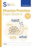 My Letters and Sounds Phonics Practice Pupil Book 4 Cover