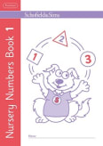 Nursery Numbers Book 1: Early Years, Ages 3+ Cover