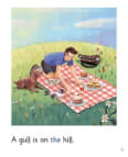 On the Hill: My Letters and Sounds Phase Two Phonics Reader Inner Page