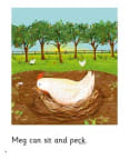Peck, Peck Peck: My Letters and Sounds Phase Two Phonics Reader Inner Page