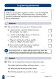 Primary Practice English Year 1 Question Book, Ages 5-6 Inner Page