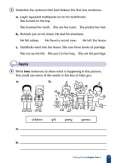 Primary Practice English Year 1 Question Book, Ages 5-6 Inner Page