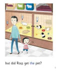 The Pet: My Letters and Sounds Phase Two Phonics Reader Inner Page