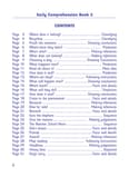 Early Comprehension Book 3 Contents
