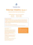 Mental Maths Book 1 Notes & Guidance