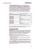 English Skills Teacher's Guide Notes & Guidance