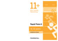 11+ Non-verbal Reasoning Rapid Tests Book 6 Cover