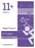 11+ Maths Rapid Tests Book 1 Cover