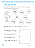 Reception English Homework Bundle Inner Page