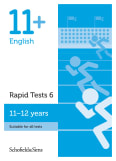 11+ English Rapid Tests Book 6 Cover