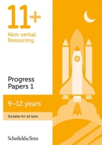11+ Non-verbal Reasoning Progress Papers Book 1 Cover