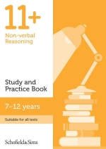 11+ Non-verbal Reasoning Study and Practice Book Cover