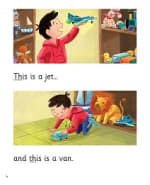 At the Shop: My Letters and Sounds Phase Three Phonics Reader Inner Page