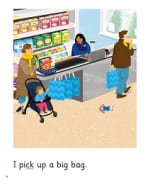 At the Till: My Letters and Sounds Phase Two Phonics Reader Inner Page