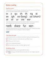 At the Zoo: My Letters and Sounds Phase Three Phonics Reader Notes & Guidance