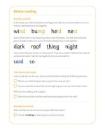 Bumps in the Night: My Letters and Sounds Phase Four Phonics Reader Notes & Guidance