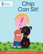 Chip Can Sit!: My Letters and Sounds Phase Three Phonics Reader Cover