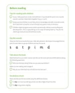 Dad: My Letters and Sounds Phase Two Phonics Reader Notes & Guidance