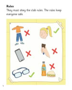 Gymnastics Club: My Letters and Sounds Phase Five Phonics Reader Inner Page