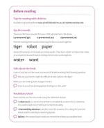 How to Take a Photo of a Tiger: My Letters and Sounds Phase Five Phonics Reader Notes & Guidance