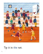 In the Net: My Letters and Sounds Phase Two Phonics Reader Inner Page