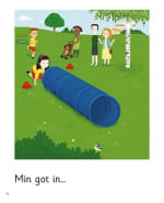 Min and Sid: My Letters and Sounds Phase Two Phonics Reader Inner Page