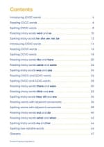 My Letters and Sounds Phonics Practice Pupil Book 4 Contents