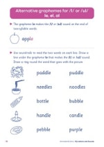 My Letters and Sounds Phonics Practice Pupil Book 7 Inner Page