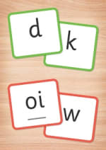 My Letters and Sounds Reception Grapheme Cards Inner Page