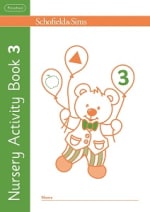 Nursery Activity Book 3: Early Years, Ages 3+ Cover