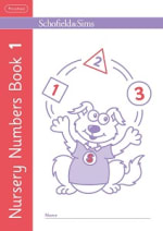 Nursery Numbers Book 1: Early Years, Ages 3+ Cover