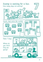 Nursery Numbers Book 2: Early Years, Ages 3+ Inner Page