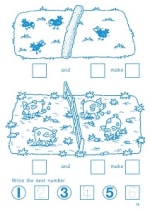 Nursery Numbers Book 3: Early Years, Ages 3+ Inner Page