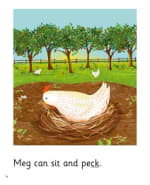 Peck, Peck Peck: My Letters and Sounds Phase Two Phonics Reader Inner Page