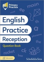 Primary Practice English Reception Question Book, Ages 4-5 Cover