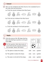 Primary Practice Maths Year 1 Question Book, Ages 5-6 Inner Page