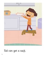 Rap, Tip, Tap: My Letters and Sounds Phase Two Phonics Reader Inner Page