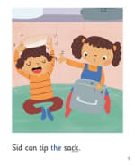 Rap, Tip, Tap: My Letters and Sounds Phase Two Phonics Reader Inner Page