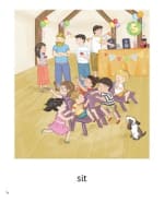 Sam: My Letters and Sounds Phase Two Phonics Reader Inner Page