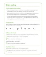 Sit: My Letters and Sounds Phase Two Phonics Reader Notes & Guidance