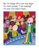 The Clown: My Letters and Sounds Phase Four Phonics Reader Inner Page
